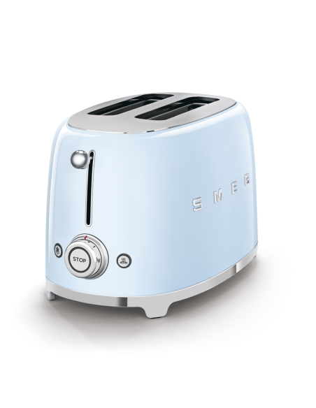 Smeg Broodrooster 50's Retro Style 2 sleuven (2x2) Pastelblauw