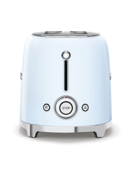 Smeg Broodrooster 50's Retro Style 2 sleuven (2x2) Pastelblauw
