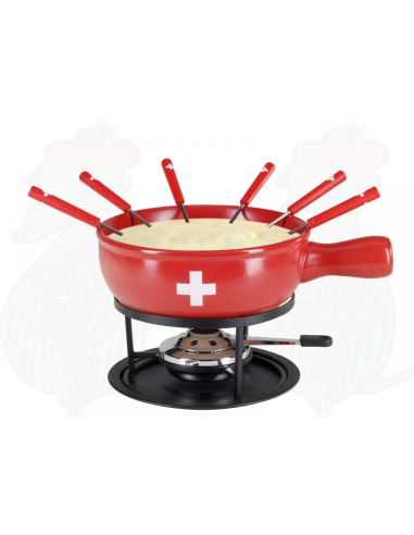 Fonduerechaud Swiss met brander