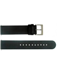 Mondaine Horlogeband Zwart Voor Classic 36mm en Evolution 35mm