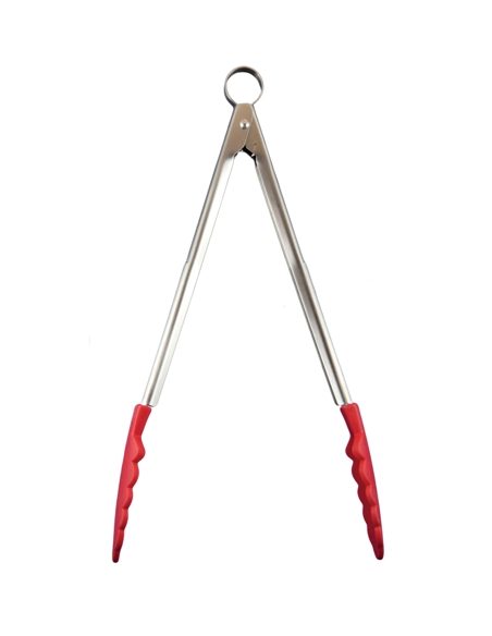 Cuisipro Serveertang RVS met Siliconen 24 cm