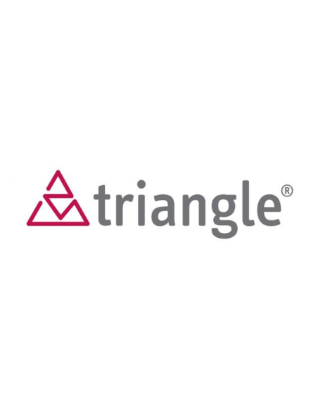 Triangle Siliconen Bakkwast