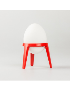 Rocket Eierdop Rood - Set van 2