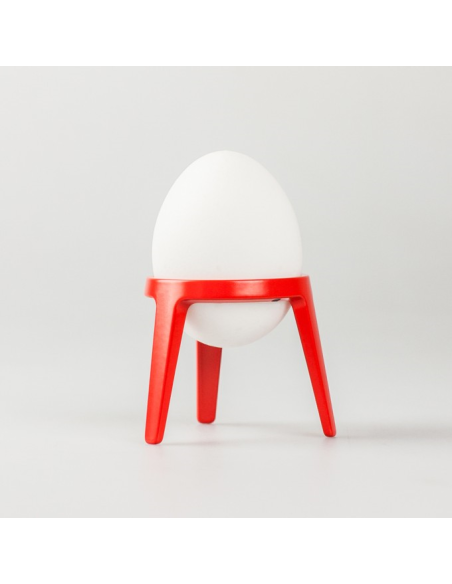 Rocket Eierdop Rood - Set van 2