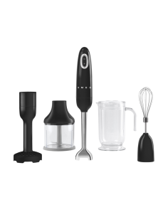Smeg Staafmixer Set 50's Retro Style, Zwart