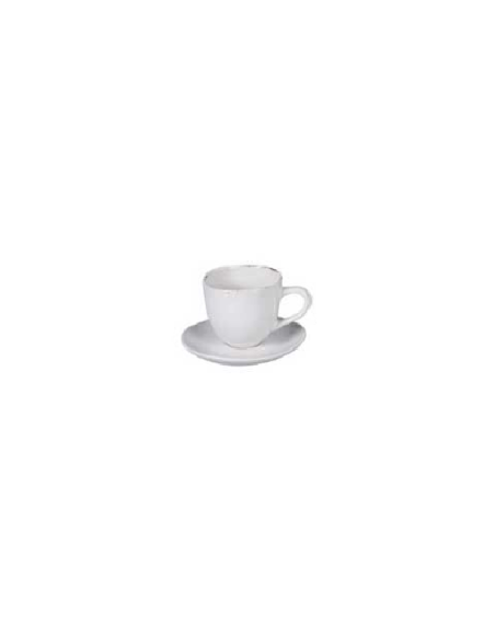Asa Espressokop met Schotel Wit 60 ml