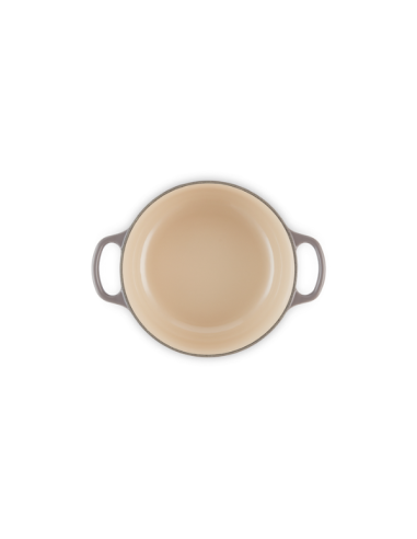 Le Creuset Braad- / Stoofpan Signature rond Flint 24cm 4,2l