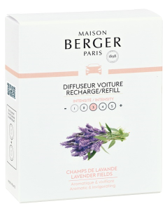 Maison Berger Auto Navulling 2x Lavender Fields
