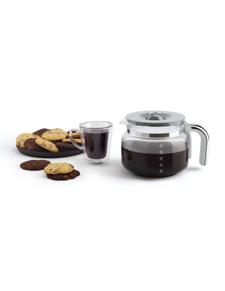 Smeg Filterkoffiemachine Zwart