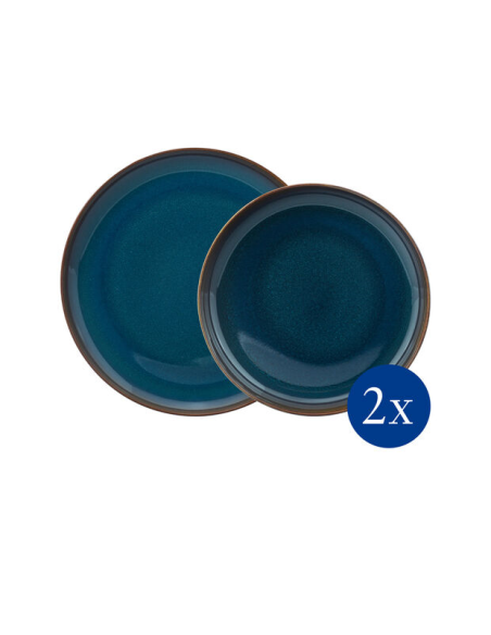 Crafted Denim Dinerset 4-dlg