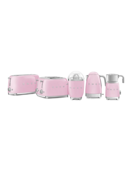 Smeg Broodrooster 2x4 Roze