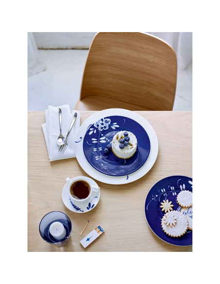 Vieux Luxembourg Brindille Gebaksbord Blauw 16 cm