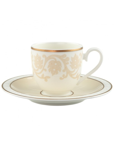 Ivoire mokkaschotel los 13 cm.