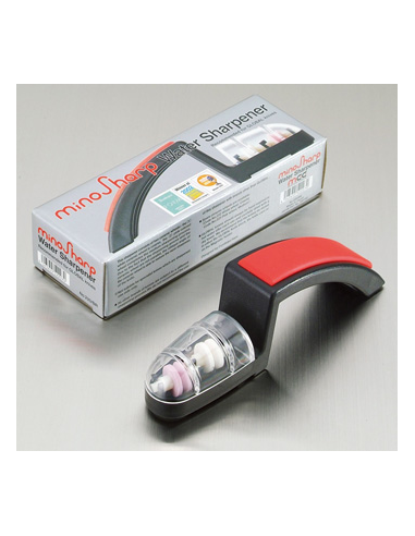 MinoSharp Messenslijper Plus Zwart/Rood