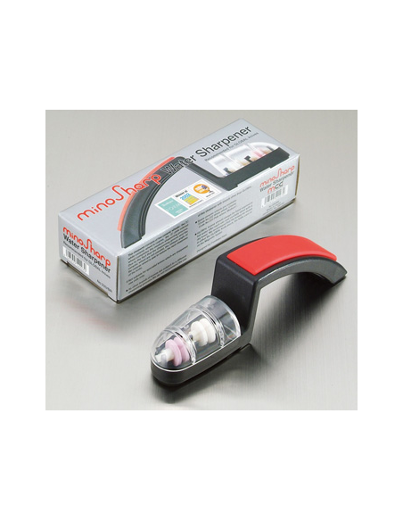MinoSharp Messenslijper Plus Zwart/Rood
