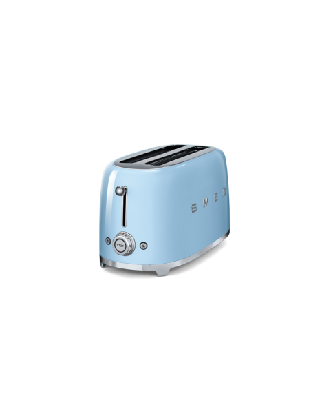 Smeg Broodrooster 50's Retro Style 2 sleuven (2x4) Pastelblauw