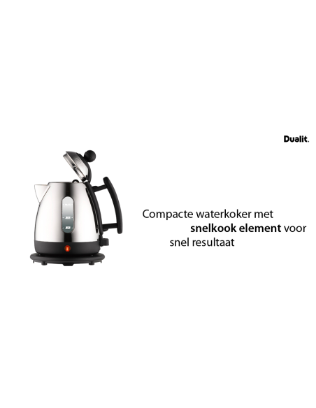 Dualit Lite Waterkoker Jug kettle 1L. RVS
