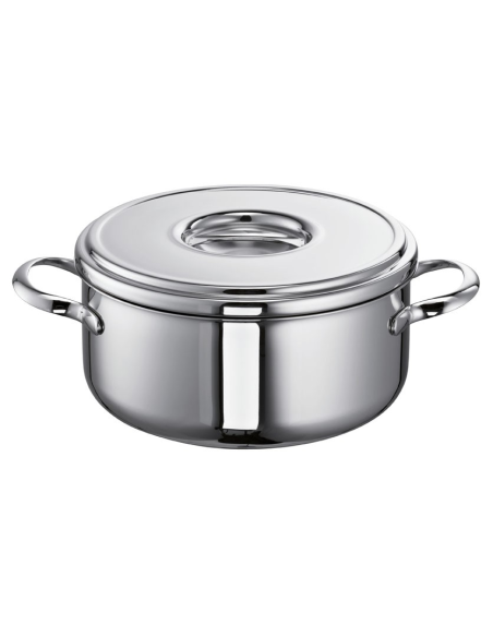 Kookpan laag Romana-i 28 cm. met deksel