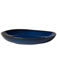 Lave Bleu Platte Schaal 28 cm