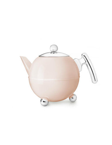 Dubbelwandige Theepot Duet Bella Ronde Vintage Pink 1,2 L