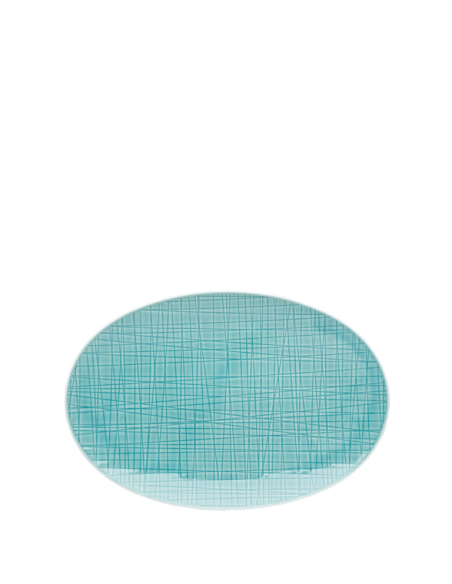 Rosenthal Mesh Schaal ovaal 25 cm Aqua