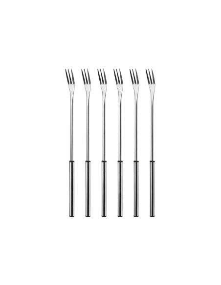 Kaasfonduevorken RVS - Set van 6