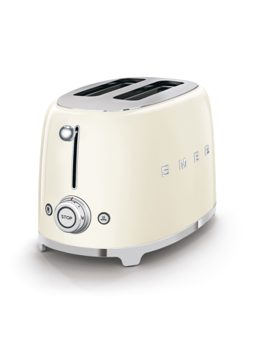 Smeg Broodrooster  50's Retro Style 2 sleuven (2x2) Creme