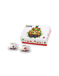 Illy Expo Foody Collection Espresso 2 kop/schotel Set A