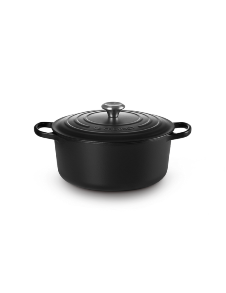 Braad- / Stoofpan Signature rond Mat Zwart 24cm 4,2l