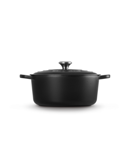 Braad- / Stoofpan Signature rond Mat Zwart 24cm 4,2l