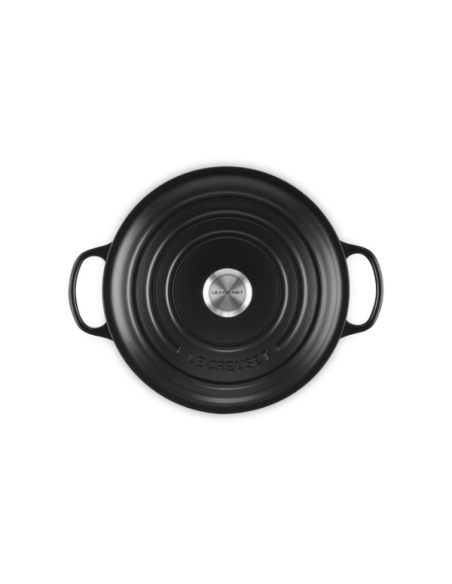Braad- / Stoofpan Signature rond Mat Zwart 24cm 4,2l