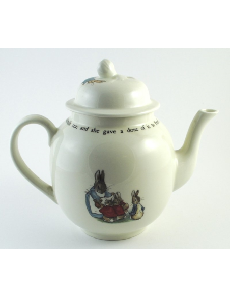 Wedgwood Peter Rabbit Theepot Porselein