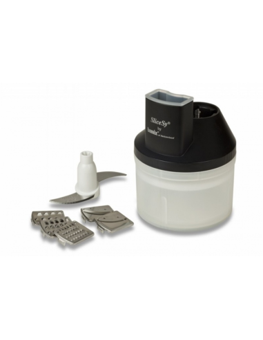 Bamix SliceSy Foodprocessor Zwart