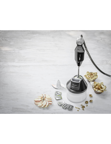 Bamix SliceSy Foodprocessor Zwart