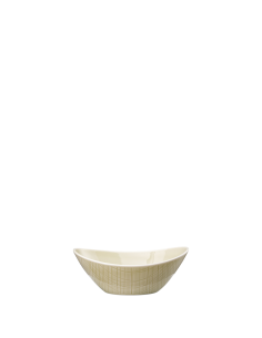 Schaaltje ovaal 15x11cm Mesh Cream