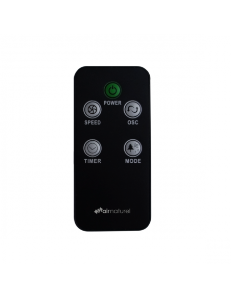Air Naturel Ventilator Zwart