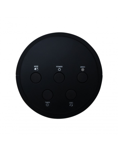 Air Naturel Ventilator Zwart