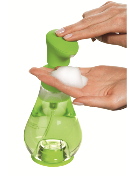 Schuimpomp / Zeeppomp Groen, bespaart 75% zeep