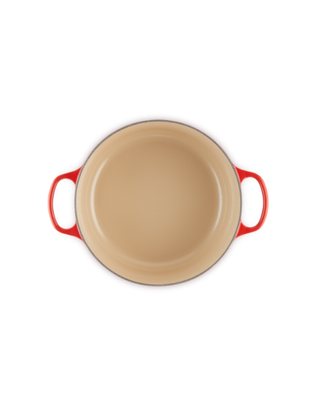 Braad- / Stoofpan Signature rond Kersenrood 24cm 4,2l