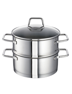 Wega Stoompan Set RVS 20 cm
