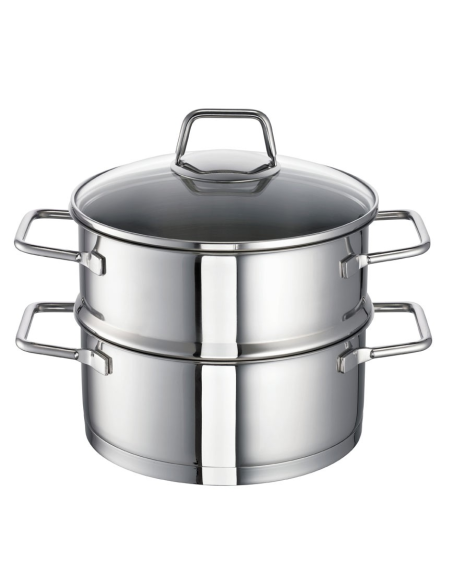 Wega Stoompan Set RVS 20 cm