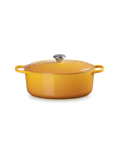Le Creuset Braad- / Stoofpan Signature ovaal Nectar 29cm 4,7l