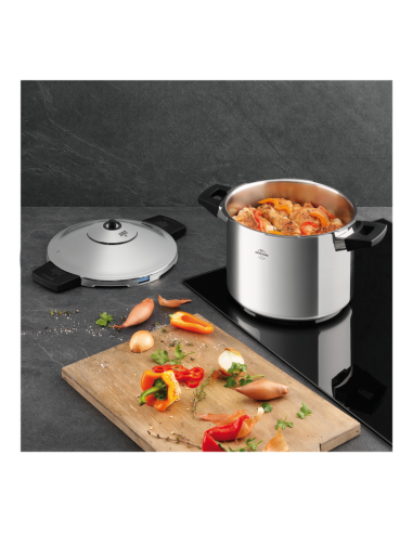 Duromatic Inox Snelkookpan 8 L. 24 cm.