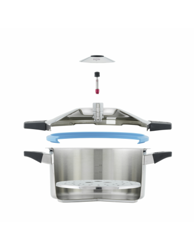 Duromatic Inox Snelkookpan 8 L. 24 cm.