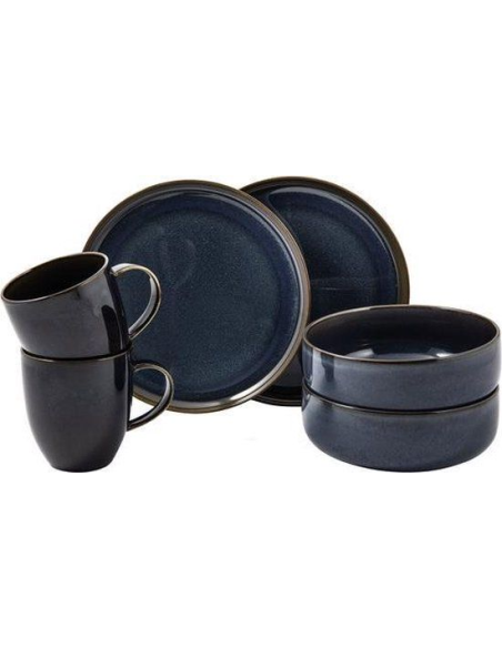 Crafted Denim Ontbijtset 6-dlg