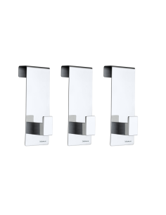 Blomus Menoto Set van 3 Deurhaken Glanzend RVS