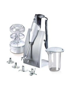 Bamix Swissline M200 staafmixer, Zilver