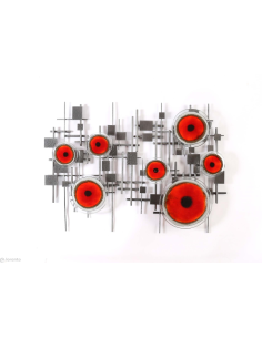 Wandobject Red Eye 70 x 50 cm