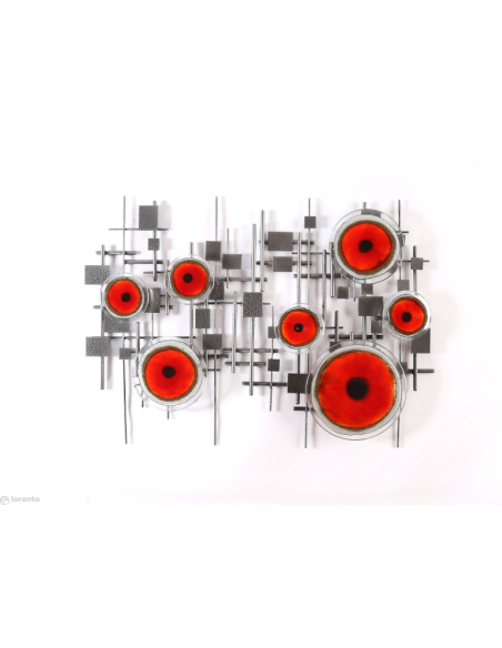 Wandobject Red Eye 70 x 50 cm
