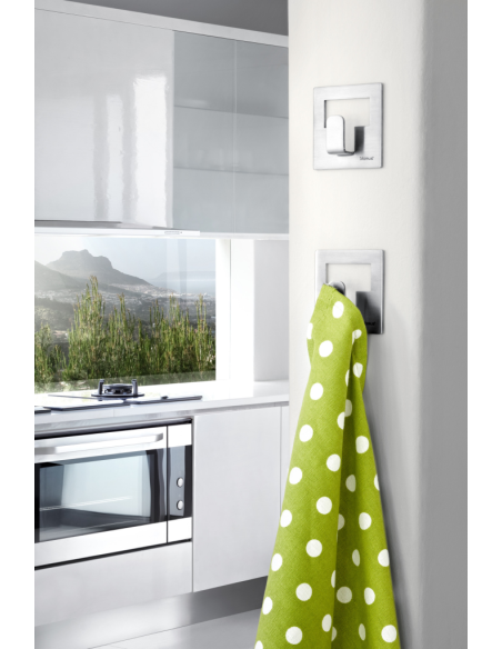 Blomus Handdoekhaak Vindo Mat RVS Zelfklevend
